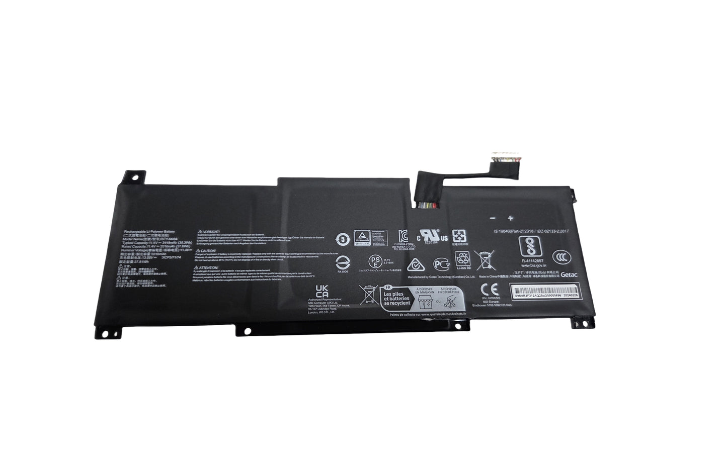 Genuine MSI Laptop Battery for Modern 14 C11M C12M C12MO C13M C5M C7M