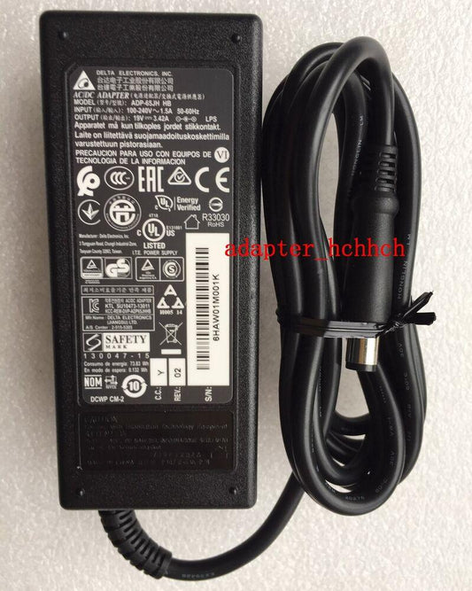 New Original 19V 3.42A AC/DC Adapter&Cord for AOC G2460PG IPS LCD Gaming monitor