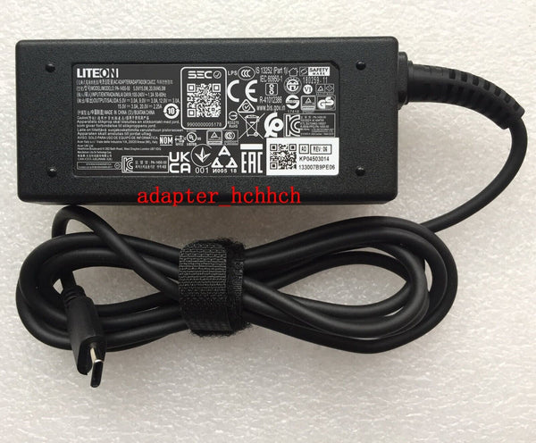 New Original Acer 45W.TYPE-C.PA-1450-50AD KP.04503.014 AC Adapter&Cord/Charger