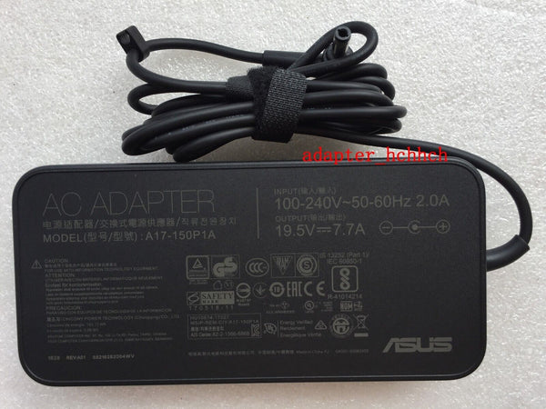 New Original ASUS 19.5V 7.7A Adapter for ASUS ROG STRIX GL503VD-DB71 A17-150P1A@