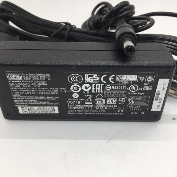 New Original APD 19V 3.42A AC Adapter for Dell Wyse 5010 5020 7010 7020 NB-65B19