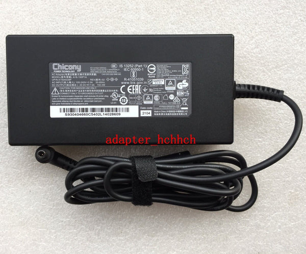 New Original Chicony MSI 150W Adapter&Cord for Katana GF76 11UC-052CA A18-150P1A