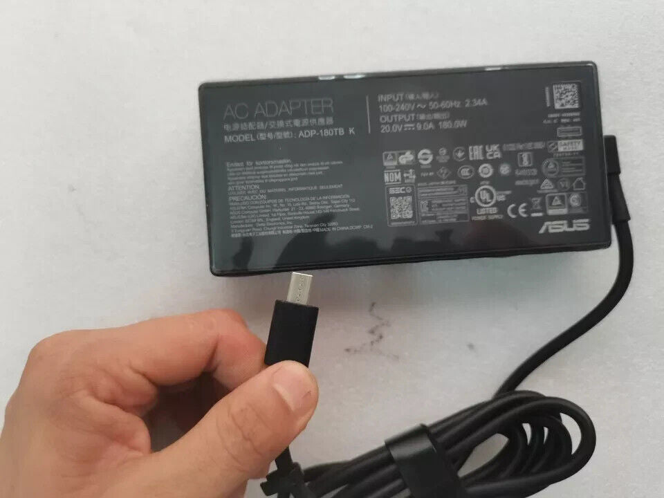 Original 20V 9A 180W ADP-180TB K For ASUS ROG Zephyrus G14(2024) GA403U Charger