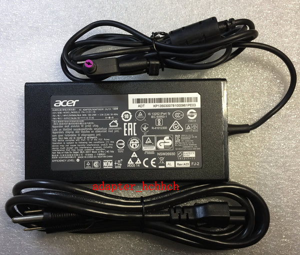 New Original Acer 135W 19V AC Adapter for Acer Aspire VN7-593G PA-1131-16 Laptop