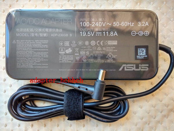 New Original ASUS ROG Zephyrus GX501VI ADP-230GB B 19.5V 11.8A 6.0mm pin Adapter