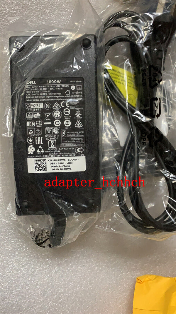 New Original Dell 180W Adapter for Dell Alienware m17 R2 LA180PM180&47RW6 Laptop