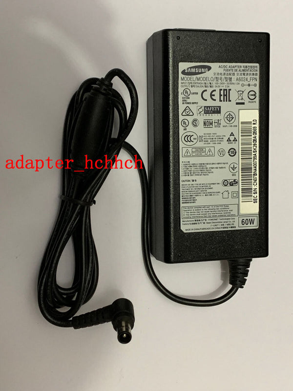 New Original Samsung HW-J550 HW-J550/ZA Soundbar A6024_FPN 24V 2.5A Adapter&Cord
