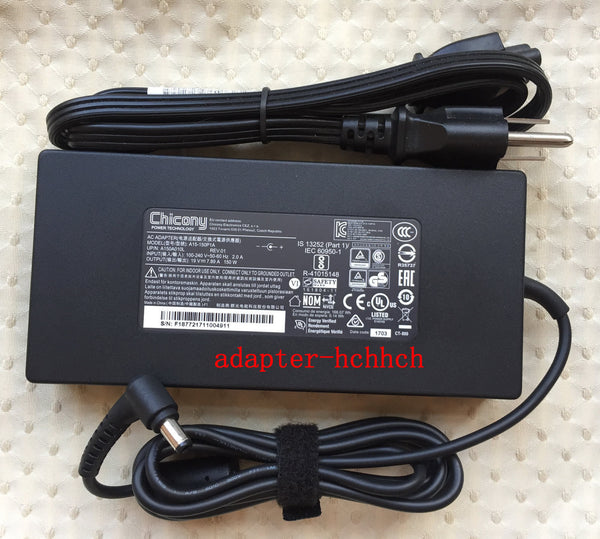 Original Clevo NB50TK1 A15-150P1A Chicony 150W 19V 7.89A AC Adapter&Cord/Charger