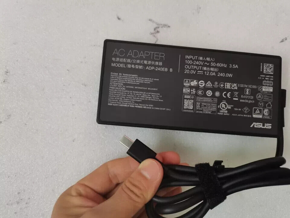 Original 20V 12A 240W ADP-240EB B ASUS ROG Zephyrus G14(2025) GA403WR RTX5070TI