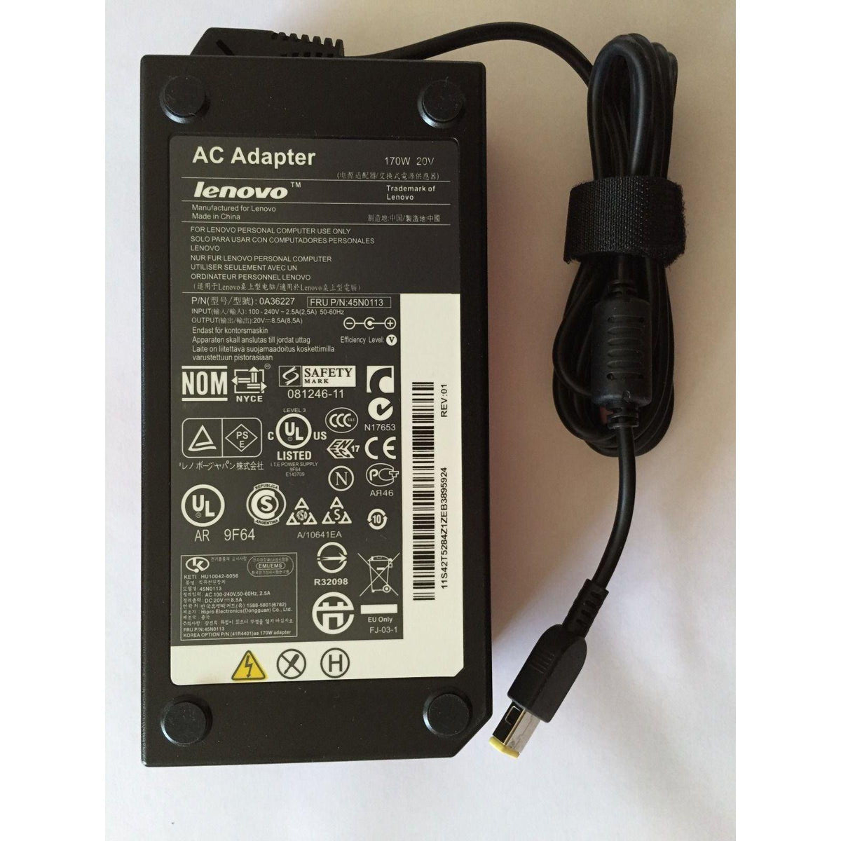 New Genuine Lenovo Legion 5-15 82JW 82QJ 82NW 82JU 82B1 AC Adapter 170W
