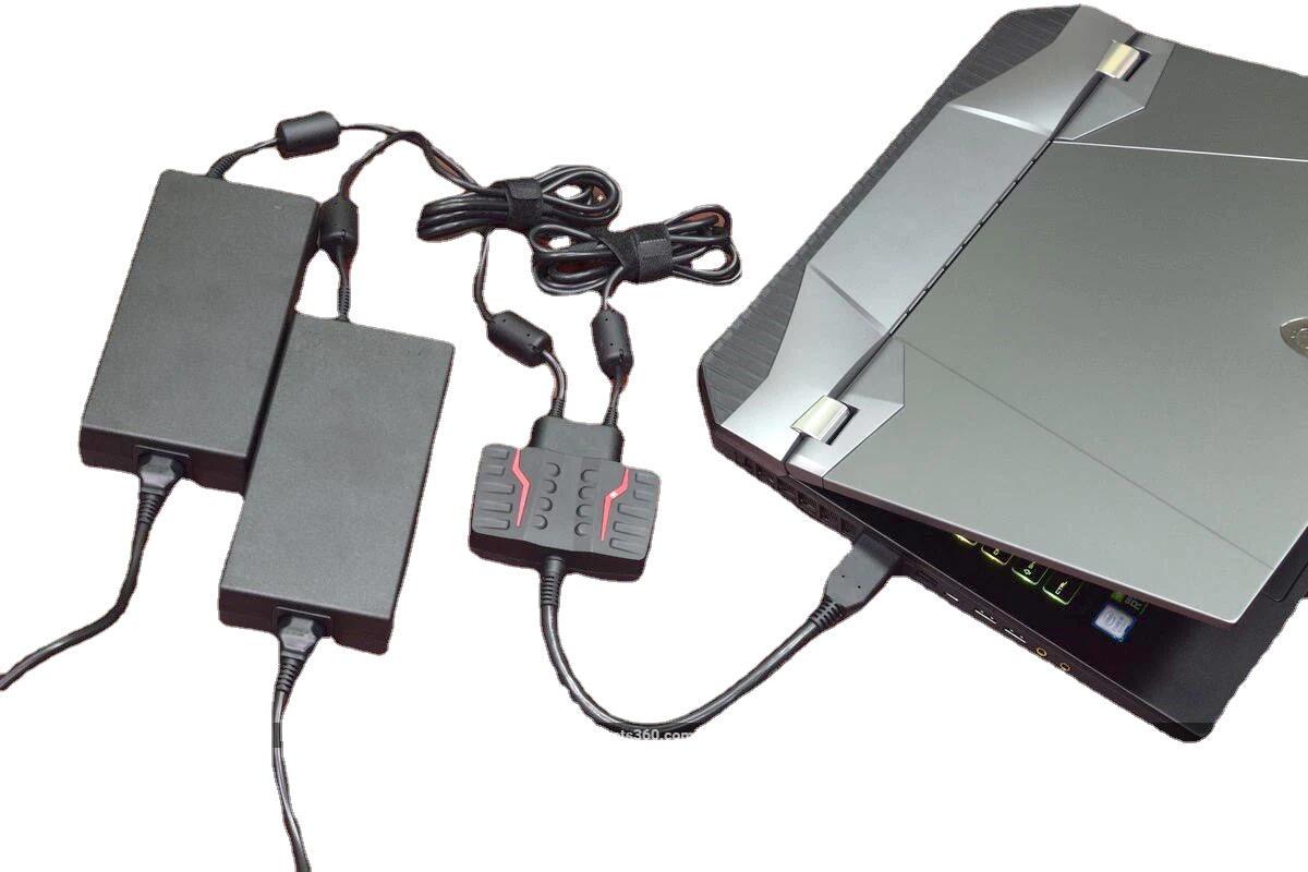 New Original MSI GT76 Titan DT 9SGS 9SG 230W *2 19.5V 11.8A AC Adapter Charger