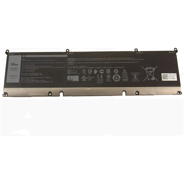 New Genuine Dell XPS 15 9500 9510 9520 Battery 56WH