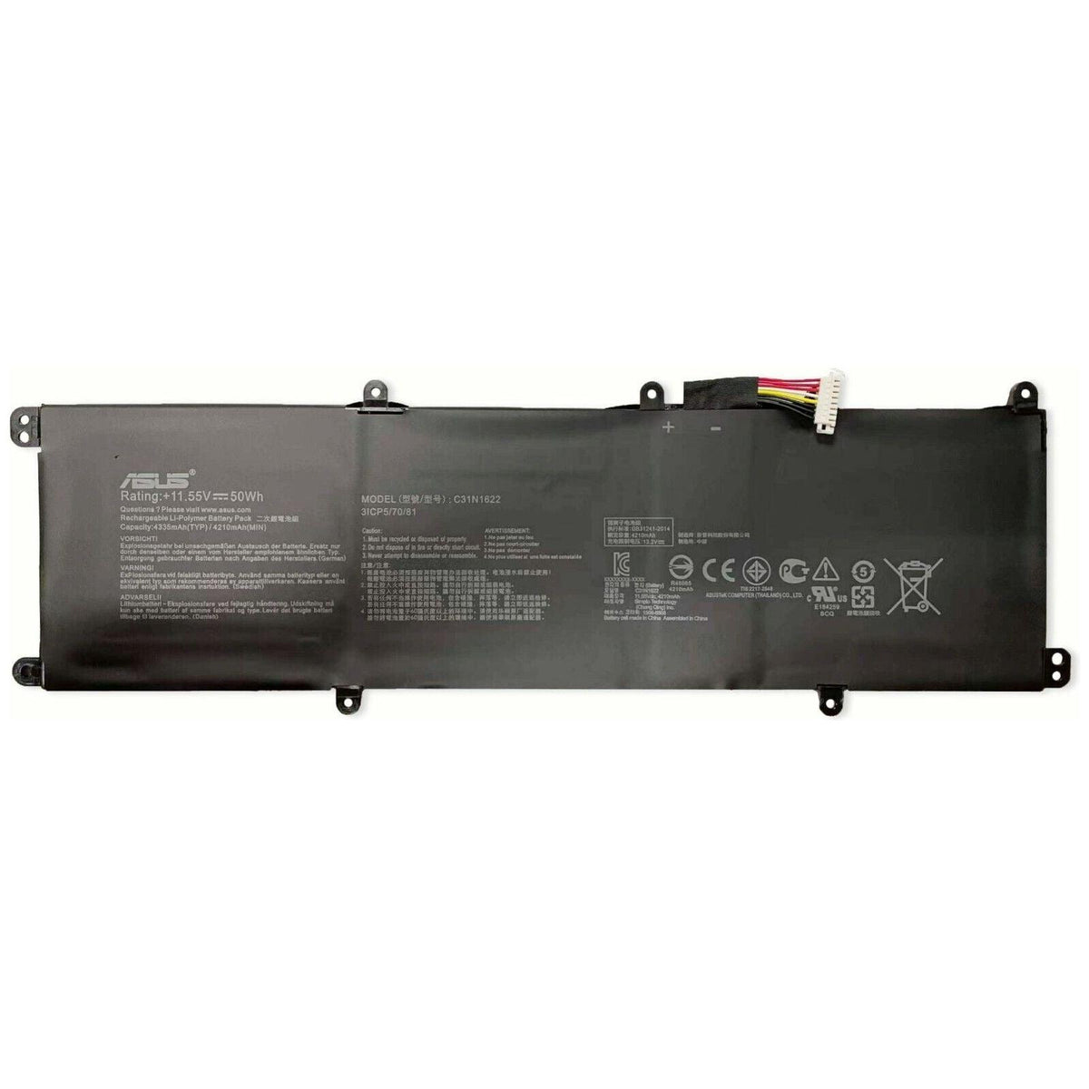New Genuine Asus ZenBook UX3430UA Battery 50WH