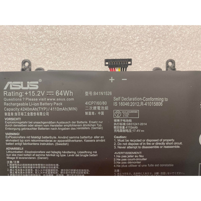 New Genuine Asus ROG Strix FX502VD FX502VE FX502VM FX502VT Battery 64WH