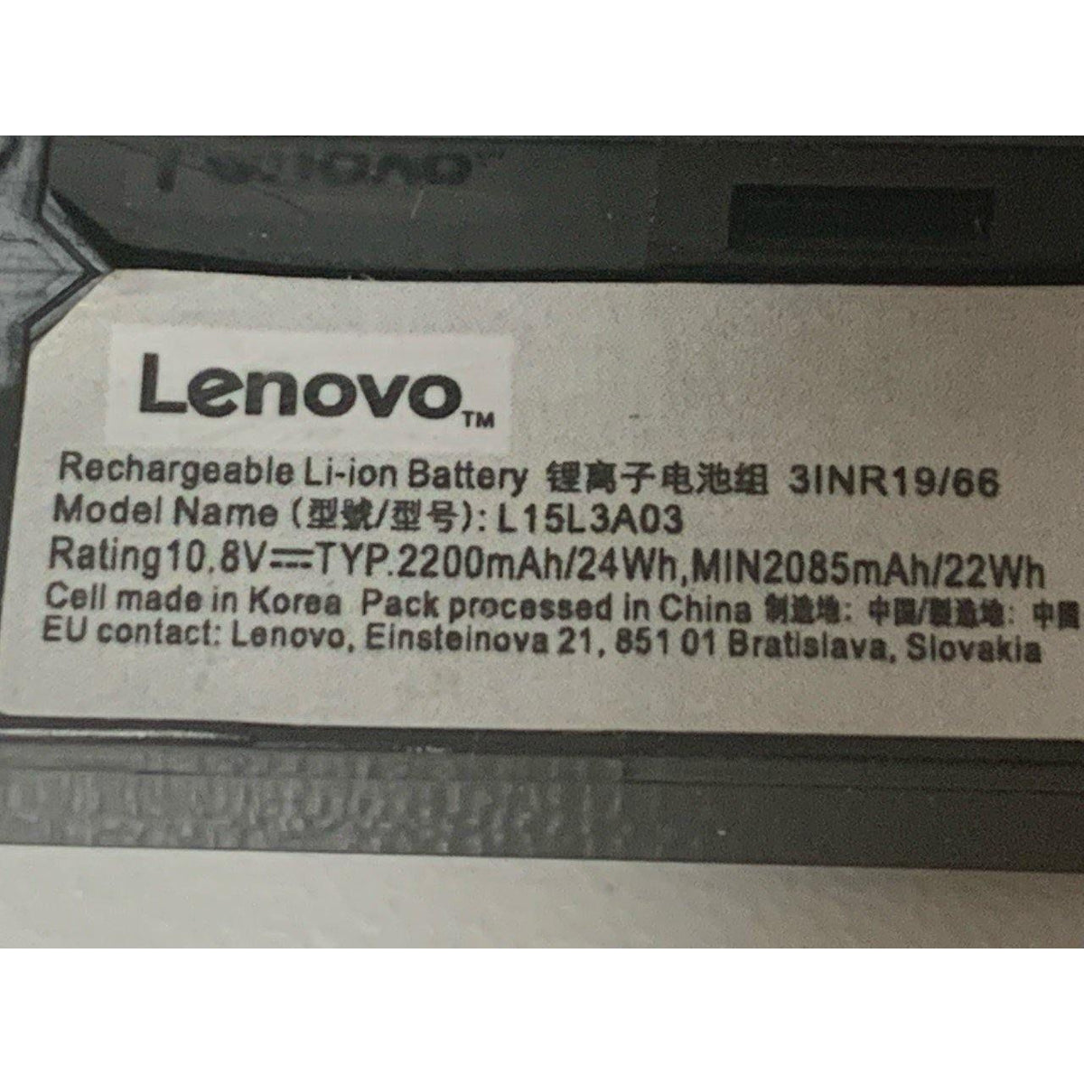 New Genuine Lenovo IdeaPad 110-15IBR Battery 22Wh