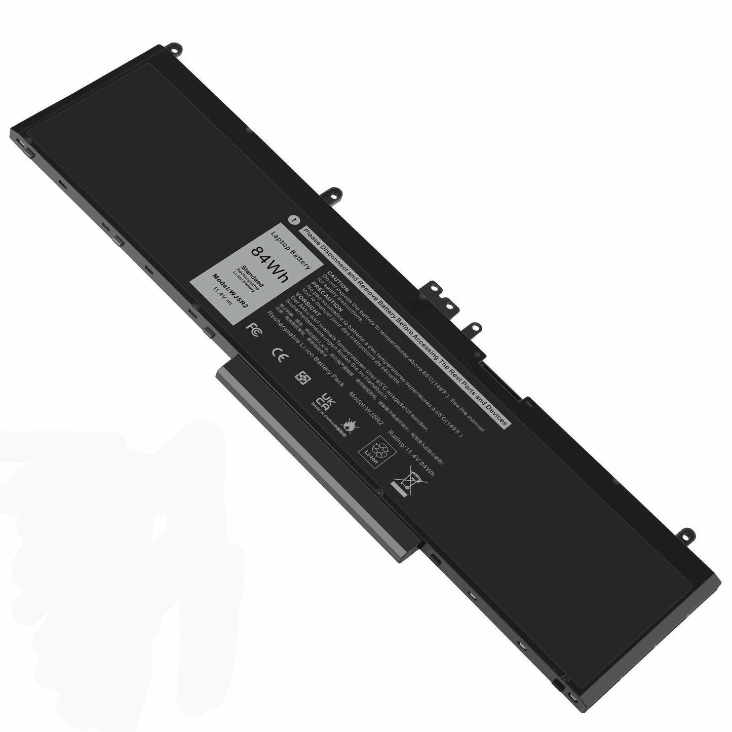 New Compatible Dell 0WJ5R2 4F5YV G9G1H K1G3K WJ5R2 Battery 84WH