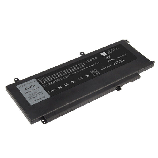 New Compatible Dell 0D2VF9 D2VF9 PXR51 YGR2V Battery 43WH