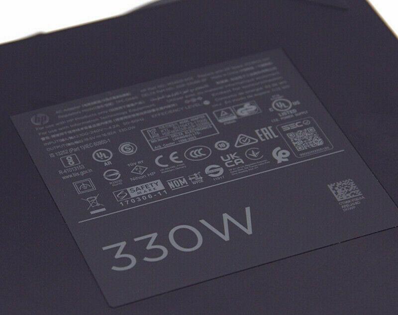 Original HP 330W 19.5V 16.92A TPC-DA60 TPN-Q266 AC Adapter Charger 4.5*3.0mm