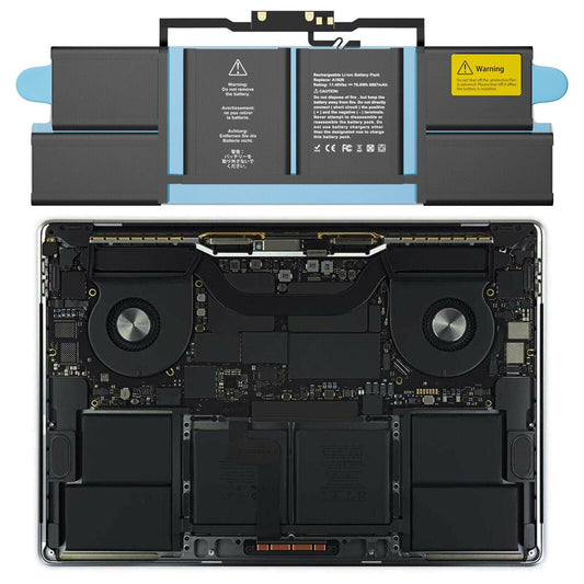 New Compatible Apple Macbook Pro Retina 15 A1707 2016 2017 Battery 76WH