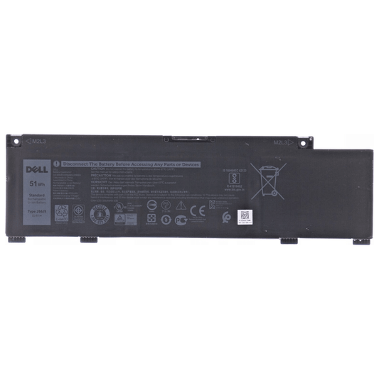 New Compatible Dell 0266J9 0M4GWP 0PN1VN 266J9 M4GWP PN1VN Battery 51WH