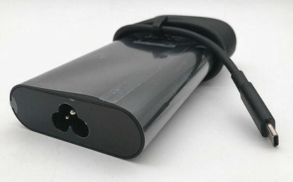 Close-up of Dell 130W USB Type-C Connector