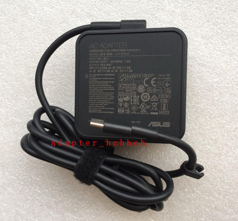 New Original ASUS 65W Type-C Adapter for ASUS ROG Zephyrus Duo 15 GX550LWS-XS79@