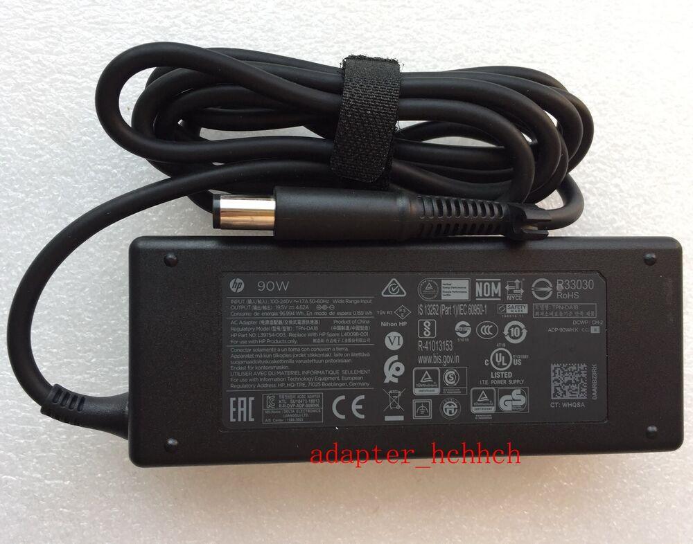 New Original HP TPN-DA18 L39754-003 L40098-001 19.5V 4.62A AC Power Adapter&Cord