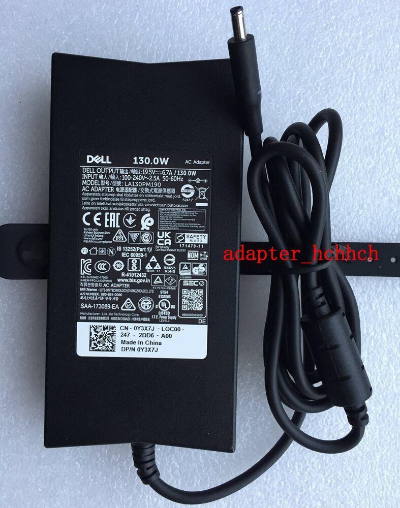 New Original Dell 19.5V 6.7A Adapter&Cord for Dell Vostro 7620 LA130PM190 Laptop