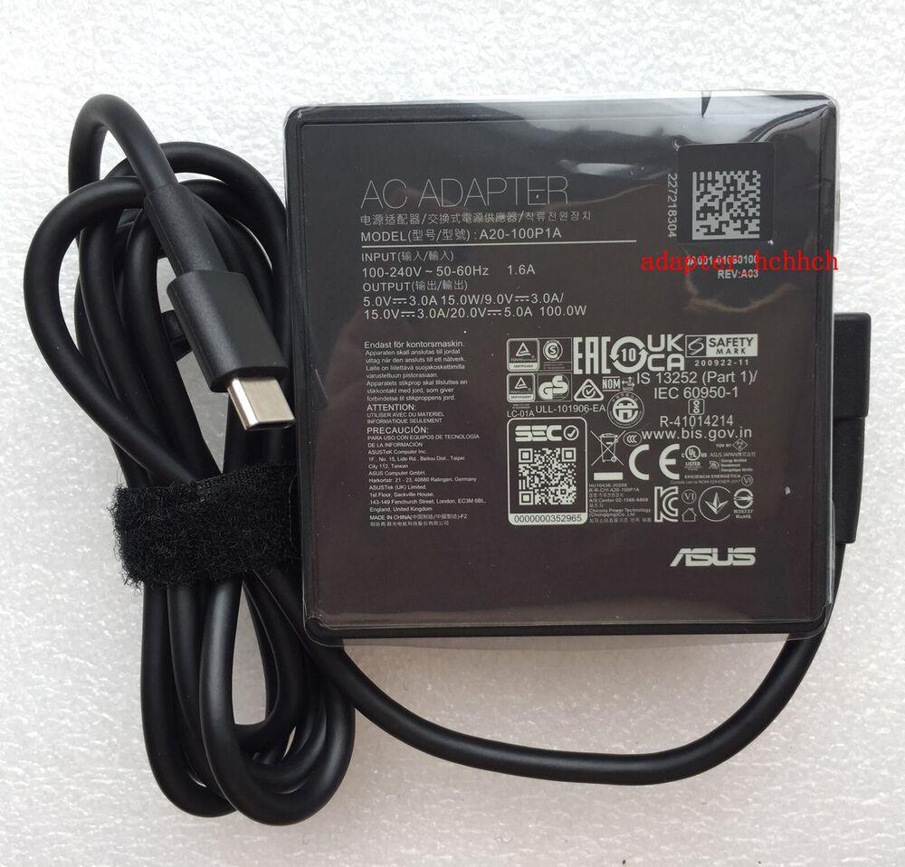 New Original 100W Adapter for Razer Blade Stealth 13 RZ09-0327 RC30-0310 Laptop@