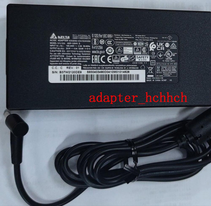 New Original Delta 120W Adapter for MSI GF63 Thin 11UC Series ADP-120VH D Laptop