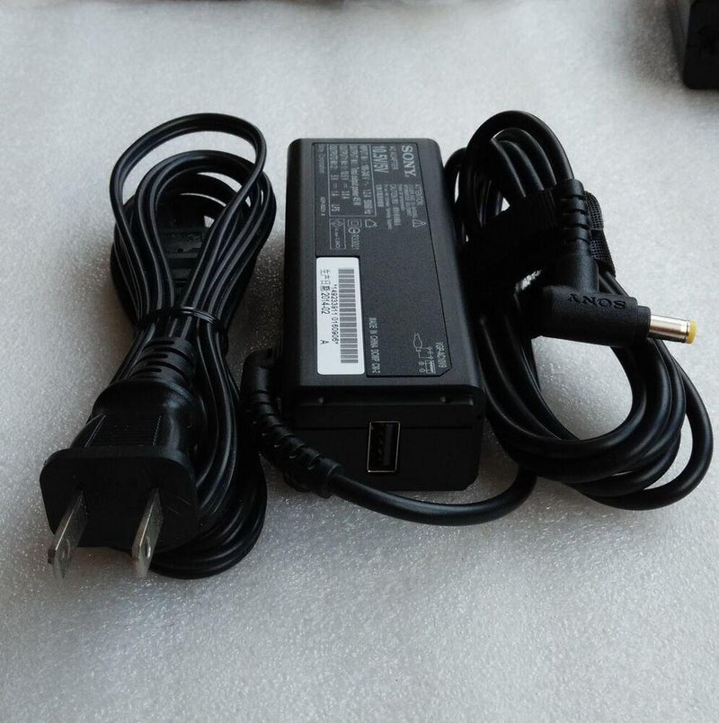 New Original Sony 45W 10.5V/5V Adapter&Cord for VAIO Pro PA VJPA111CAL1B Laptop@