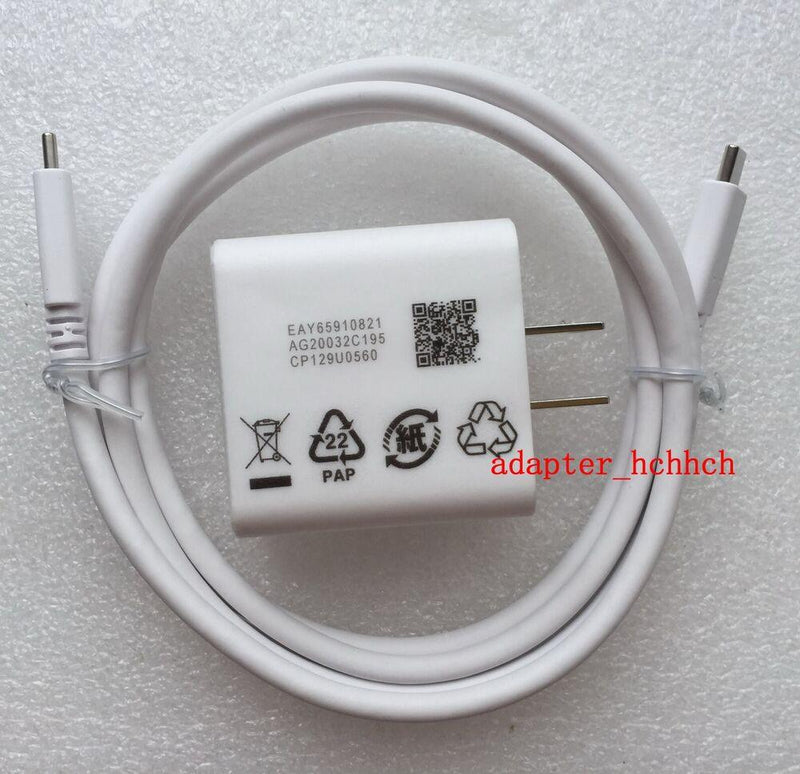 New Original OEM LG 65W Adapter&USB-C Cable for LG gram 17Z90R-K.AAB8U1 Notebook