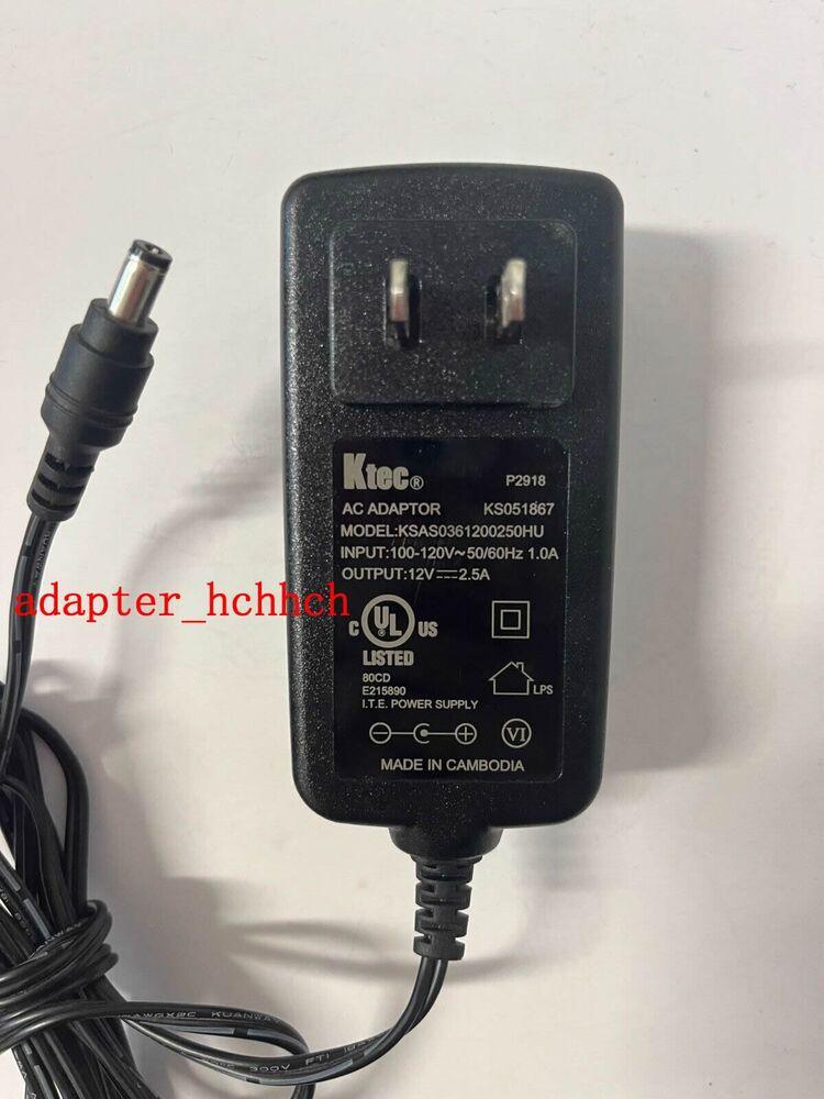 New Original Ketc 12V 2.5A AC Adapter for ARRIS NVG468MQ 4 Ports Frontier Router