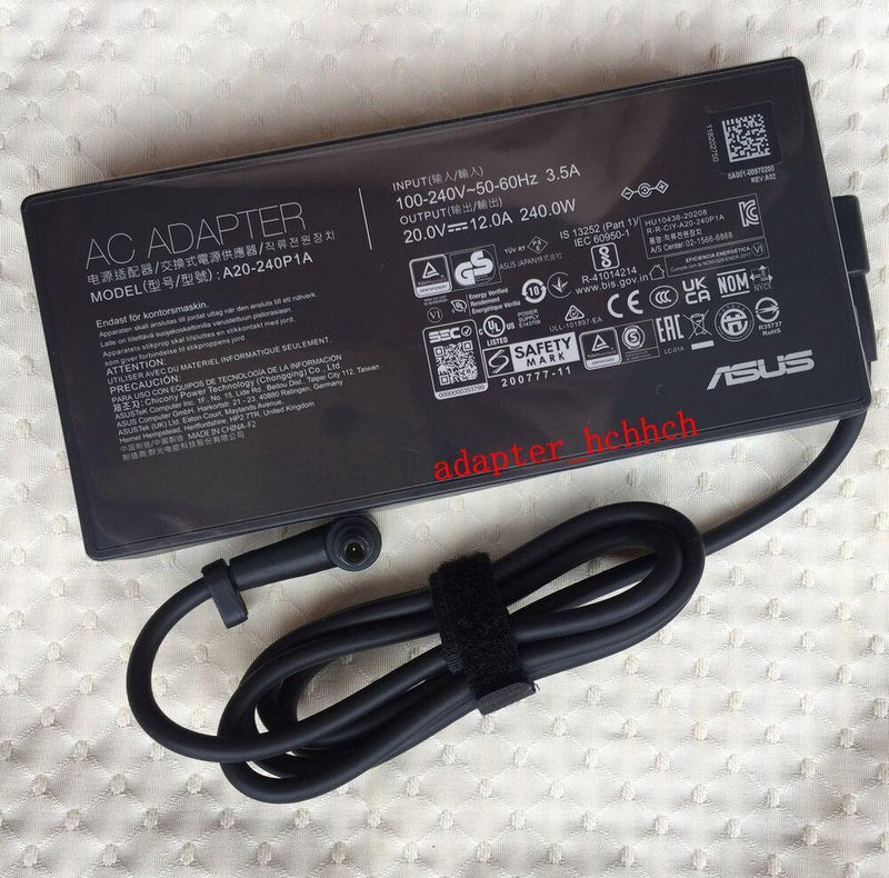 New Original ASUS ROG Zephyrus M16 GU603ZX-XS97 A24-240P1A 240W AC/DC Adapter