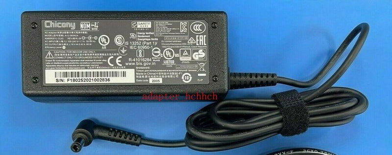 New Original OEM 19V 3.42A Adapter for Captiva Power Starter R71/R5 5625U Laptop