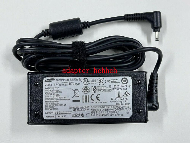 New Original Samsung AC/DC Adapter for Samsung Notebook Plus NP550XCJ PA-1400-96