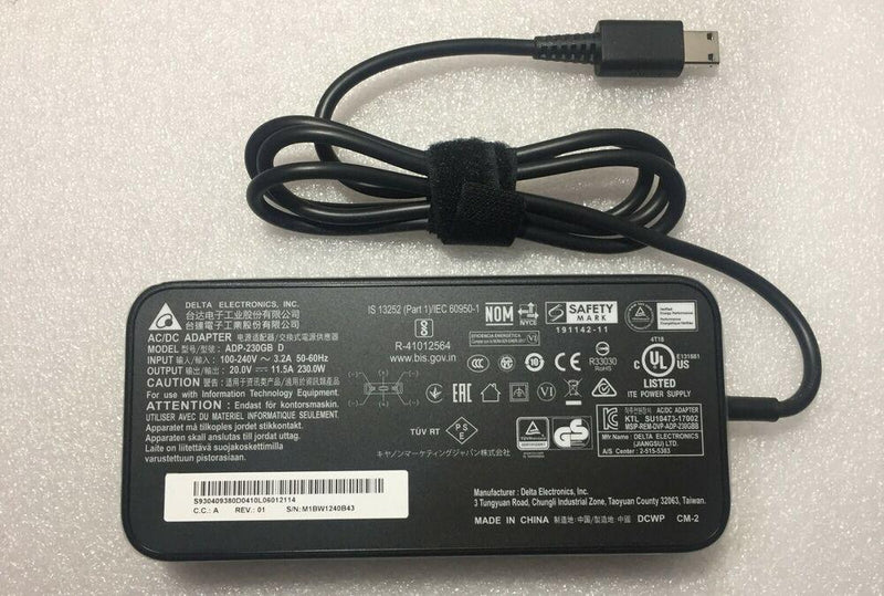 New Original MSI GE66 Raider 10SGS/RTX2080 SUPER S93-0409380-D04 AC Adapter&Cord