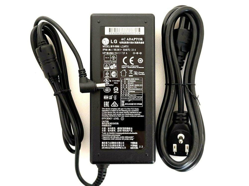 New Original LG 19V Adapter for LG 34UC87M-B 34UM95-P EAY62949006&LCAP31 Monitor