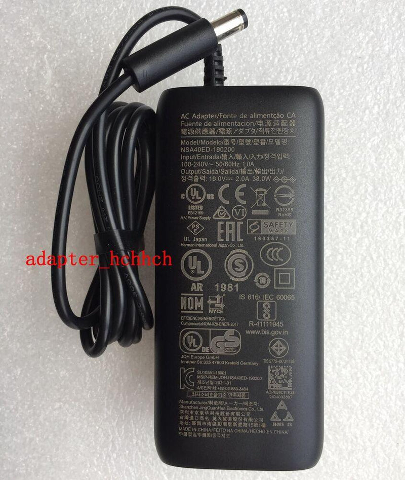 New Original Harman Kardon NSA40ED-190200 ESX2567Q Bluetooth Speaker AC Adapter@