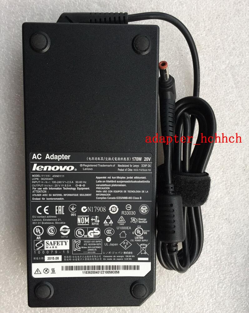 New Original Lenovo IdeaPad Y410P Y510P 36200401&45N0111 20V 8.5A 170W AC Adapre