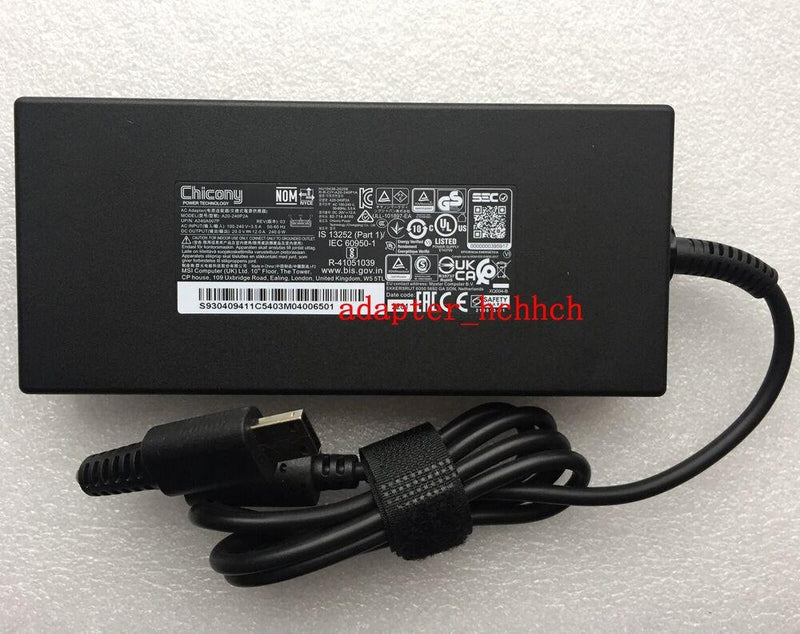 New Original Chicony/MSI 240W AC Adapter for ALPHA 17C7VF-008US A240A007P Laptop