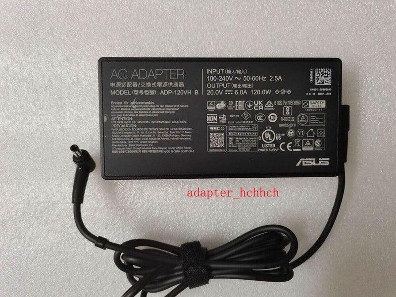 New Original OEM 120W Adapter for Asus Vivobook Pro 16X OLED M7600QC ADP-120VH B