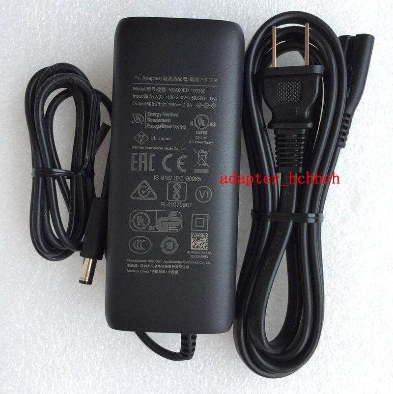 New Original Harman Kardon Speaker NSA60ED-190300 19V 3A AC Adapter Cord/Charger