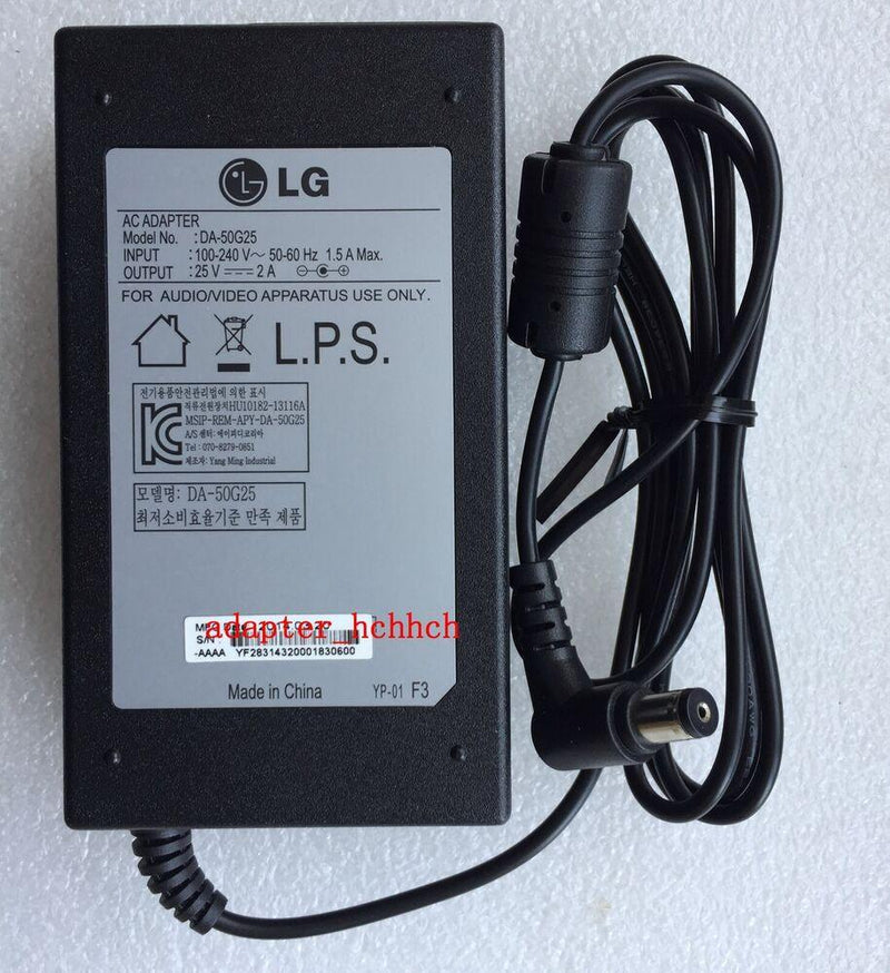 New Original OEM LG 25V 2A Adapter for LG NB4540 NB4540D NB4542 NB5530A Soundbar