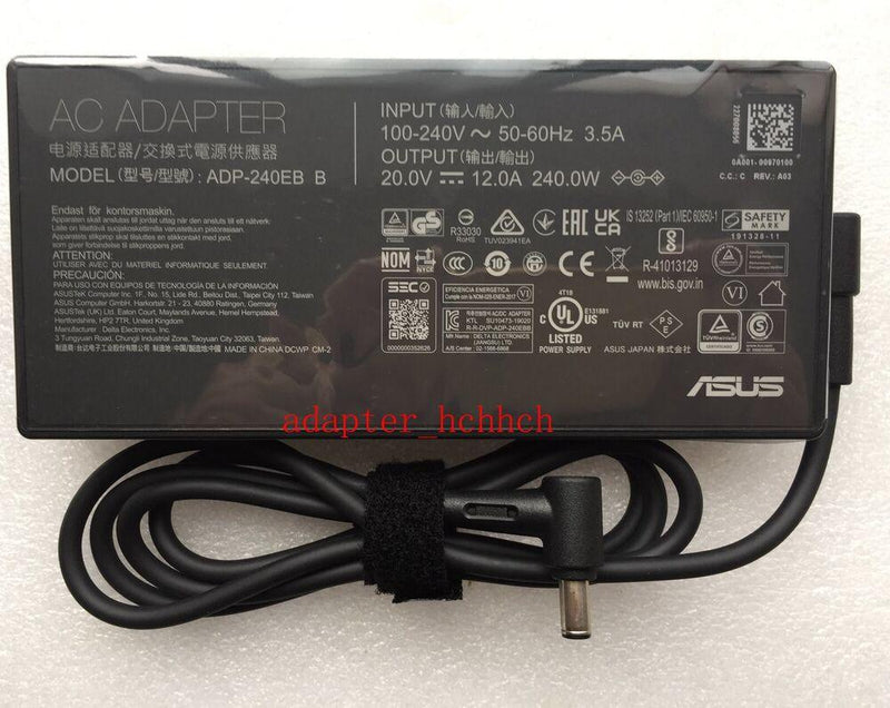 New Original OEM Asus ROG Zephyrus G14 GA402RJ-G14.R96700 ADP-240EB B AC Adapter