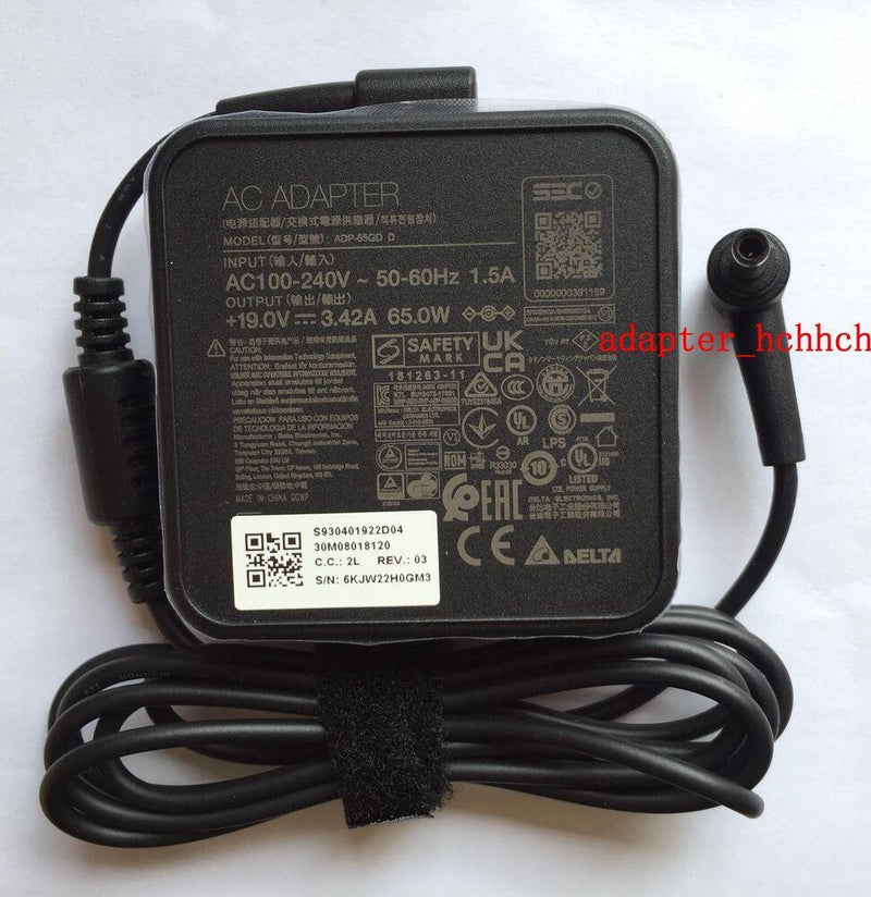 New Original MSI 65W Adapter&Cord for MSI Modern 15 B12M-479US ADP-65GD D Laptop