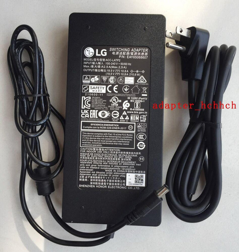 New Original LG 17G90Q/17GB90Q/17GD90Q/17GG90Q PC ACC-LATP2 19.5V 210.6W Adapter