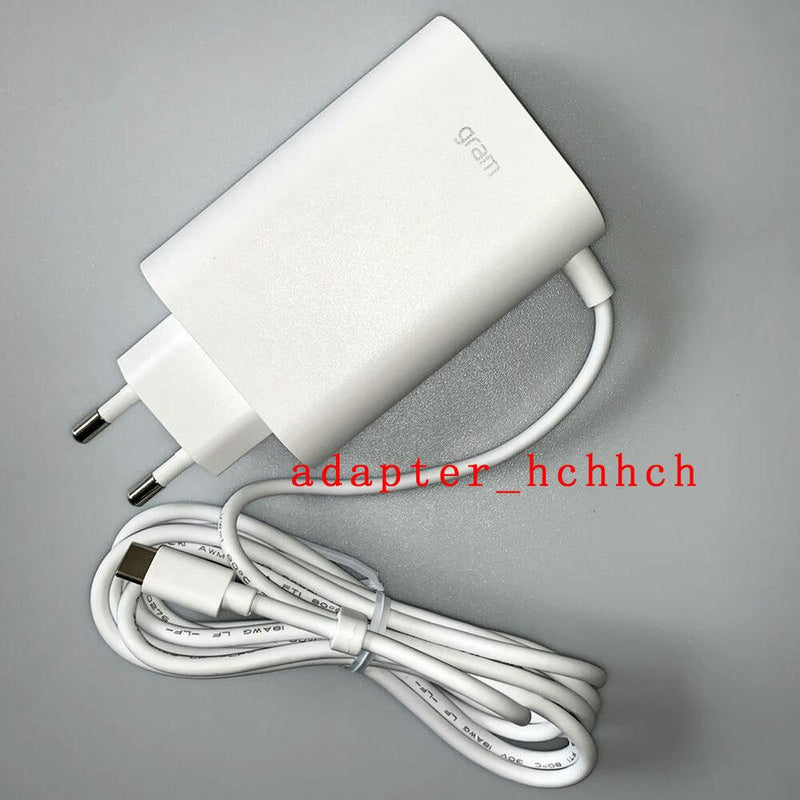 Original LG Gram 65W USB-C Charger 16Z90P-G.AA78P 16Z90P-G.AA76P 16Z90P-G.AA72P@