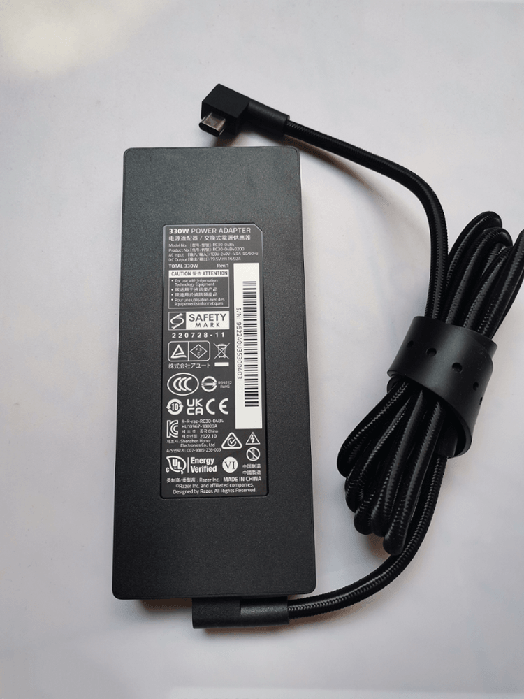 New Original OEM Razer 330W Adapter for Razer Blade 18 RZ09-0484UEM4-R3U1 Laptop