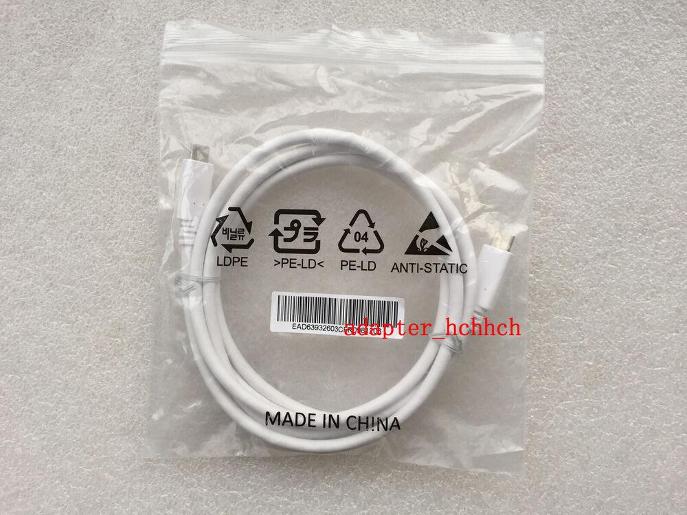 New Original LG EAD63932603 1.5m white Assembly Cable for LG 32UL950-W MONITOR@@